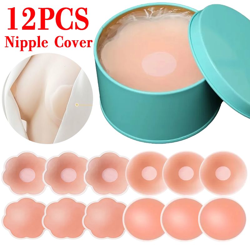 6/12 Pezzi Copricapezzoli Ades - Push Up Bra Silicone recensione e prezzo